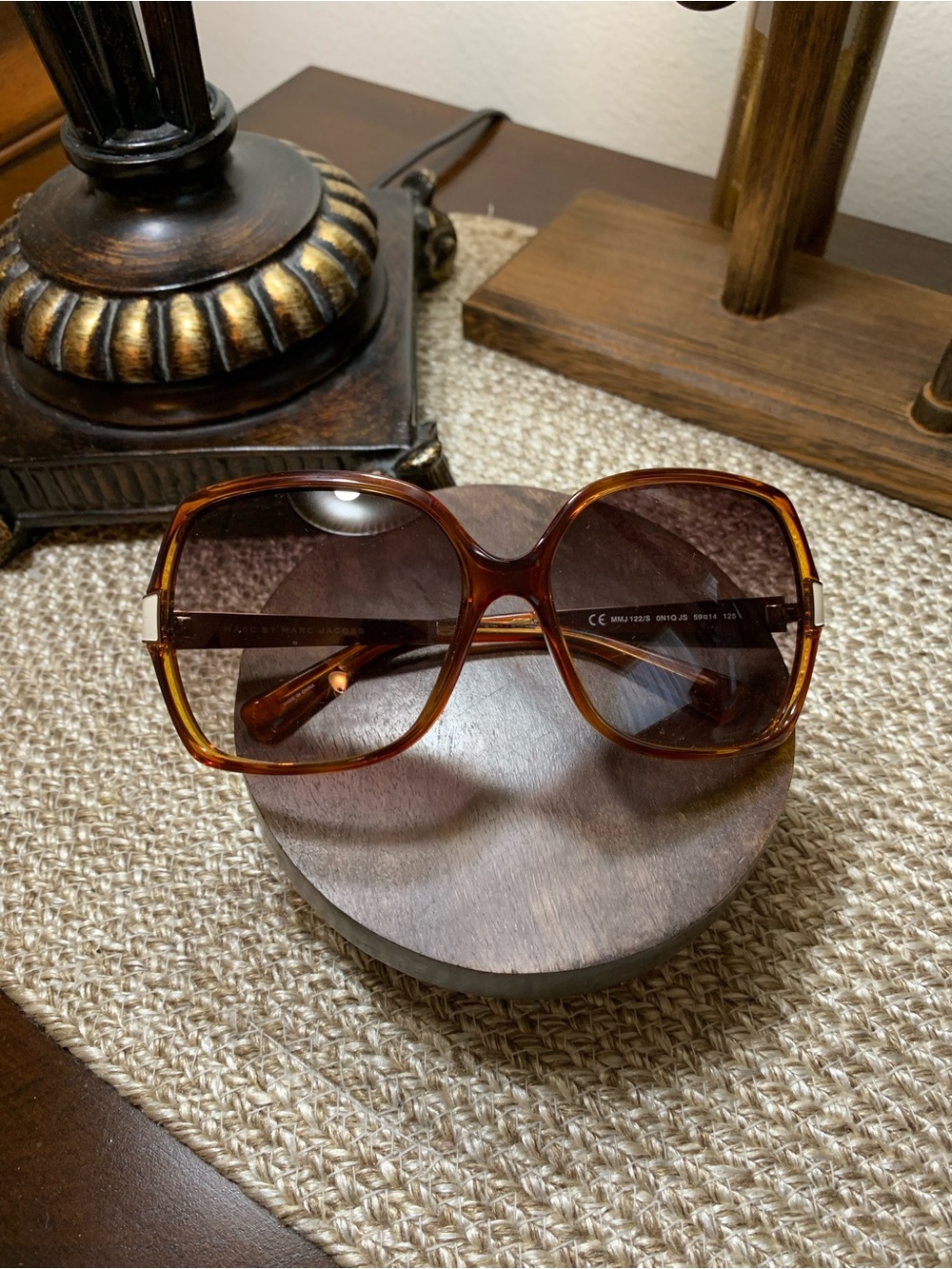 VINTAGE MARC BY MARC JACOBS SUNGLASSES IN HAVANA BROWN